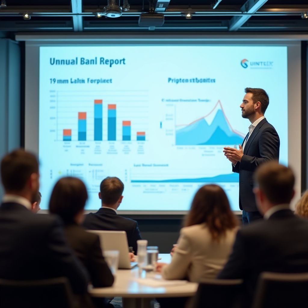 Presentación de informe anual